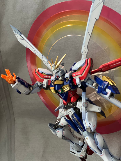 [Color customization]RG/FAT CAT Model God Gundam RG-37 Assembly (Shading Painted color scheme) Model Kit