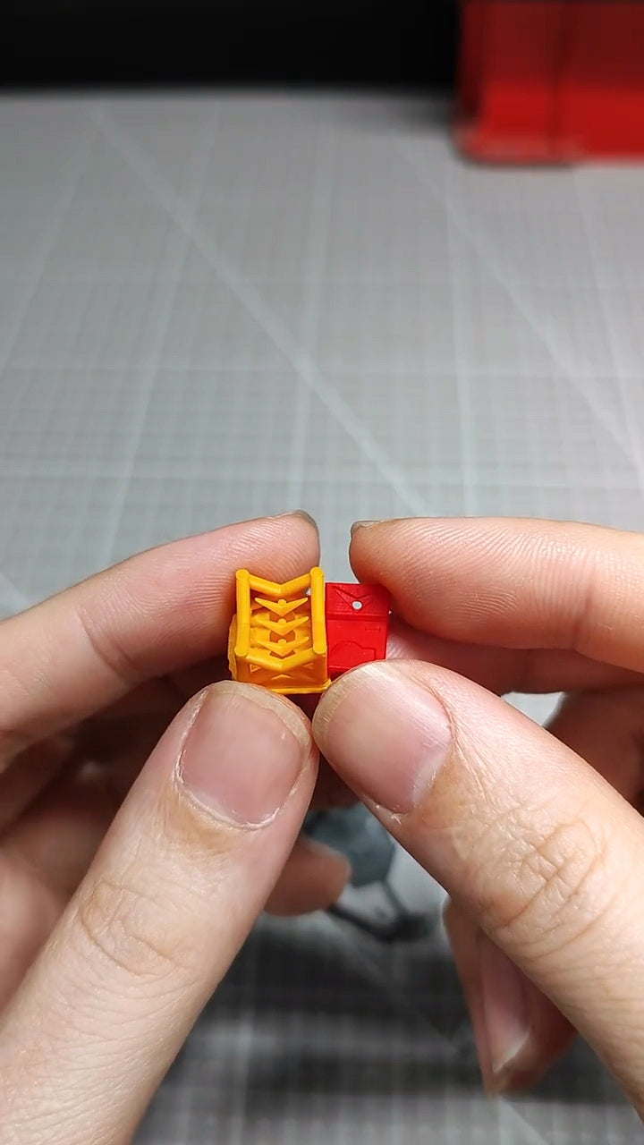 [3D printed parts] Farmer Creation 1/100 GK Style Nu Model Kit 3D printed parts