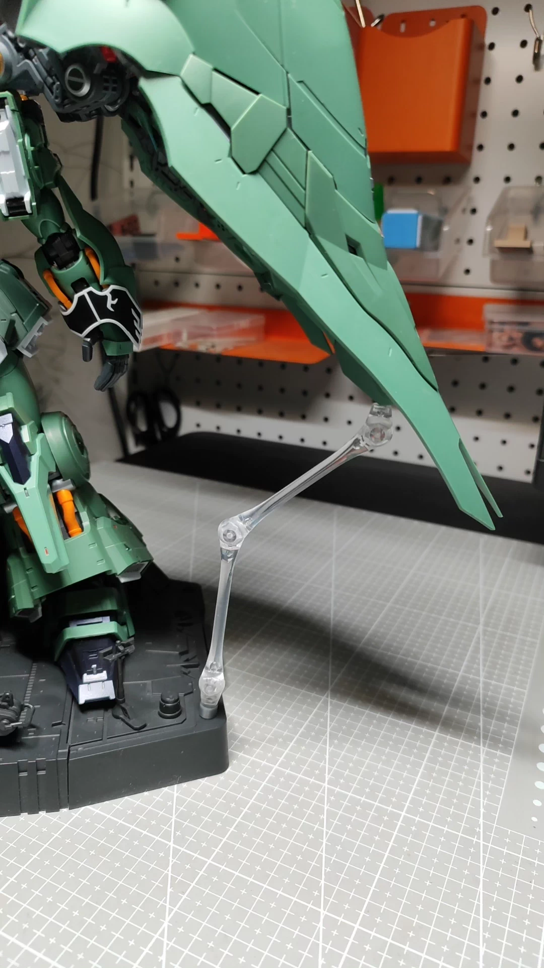 Metal pieces/3D printed pieces] Reinforce parts+Wing support, f23