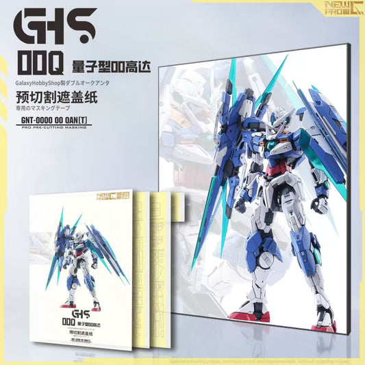 [Per-cut tape] NewC Pre-cutting Masking for GHS MG GNT-0000 00 QAN[T] Model Spray Covering Tape Tools Hobby DIY