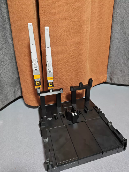 [3D printed pieces] Bandai PG Unicorn PGU 1/60 ν Gundam Fin Funnel Stand/ Weapon Stand