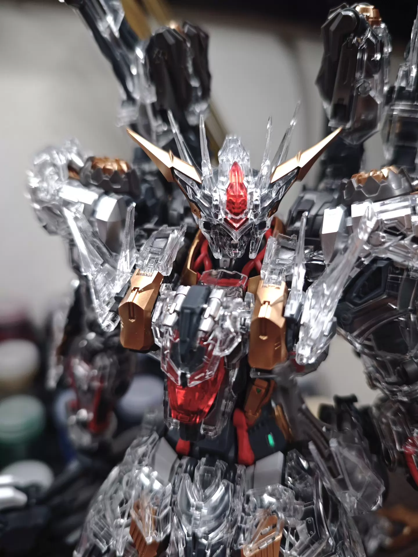 [Clear parts] Infinity Nova RMD Fenrir 1/72 Scale Model Kit (Armor clear parts)