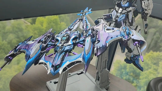 [Color customization]IN ERA+ 1/100 RMD Series Thunderbolt Manta Ray Equipment Version（ Starry sky color scheme）Model Kit