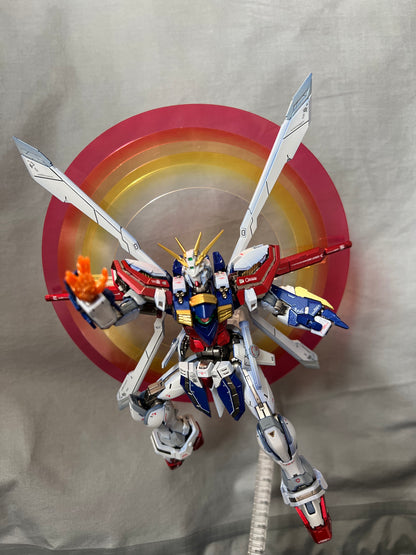 [Color customization]RG/FAT CAT Model God Gundam RG-37 Assembly (Shading Painted color scheme) Model Kit