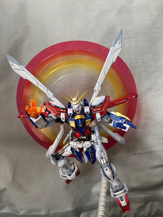 [Color customization]RG/FAT CAT Model God Gundam RG-37 Assembly (Shading Painted color scheme) Model Kit