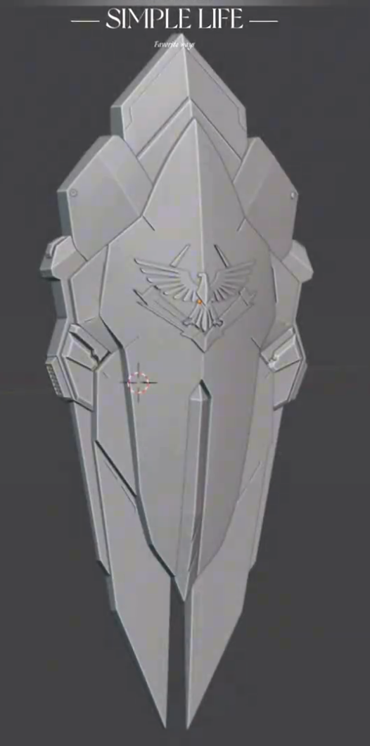 [3D printed parts] Nilson Works PG 1/60 Monument Tallgeese parts (Head+Shoulder+Mask+Whip+Lance+Shield)-airlift