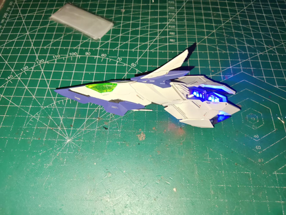 [Lighting kit materials] Lighting kit materials and clear parts for Einta Industries Sky Defender 1/72 Model Kit