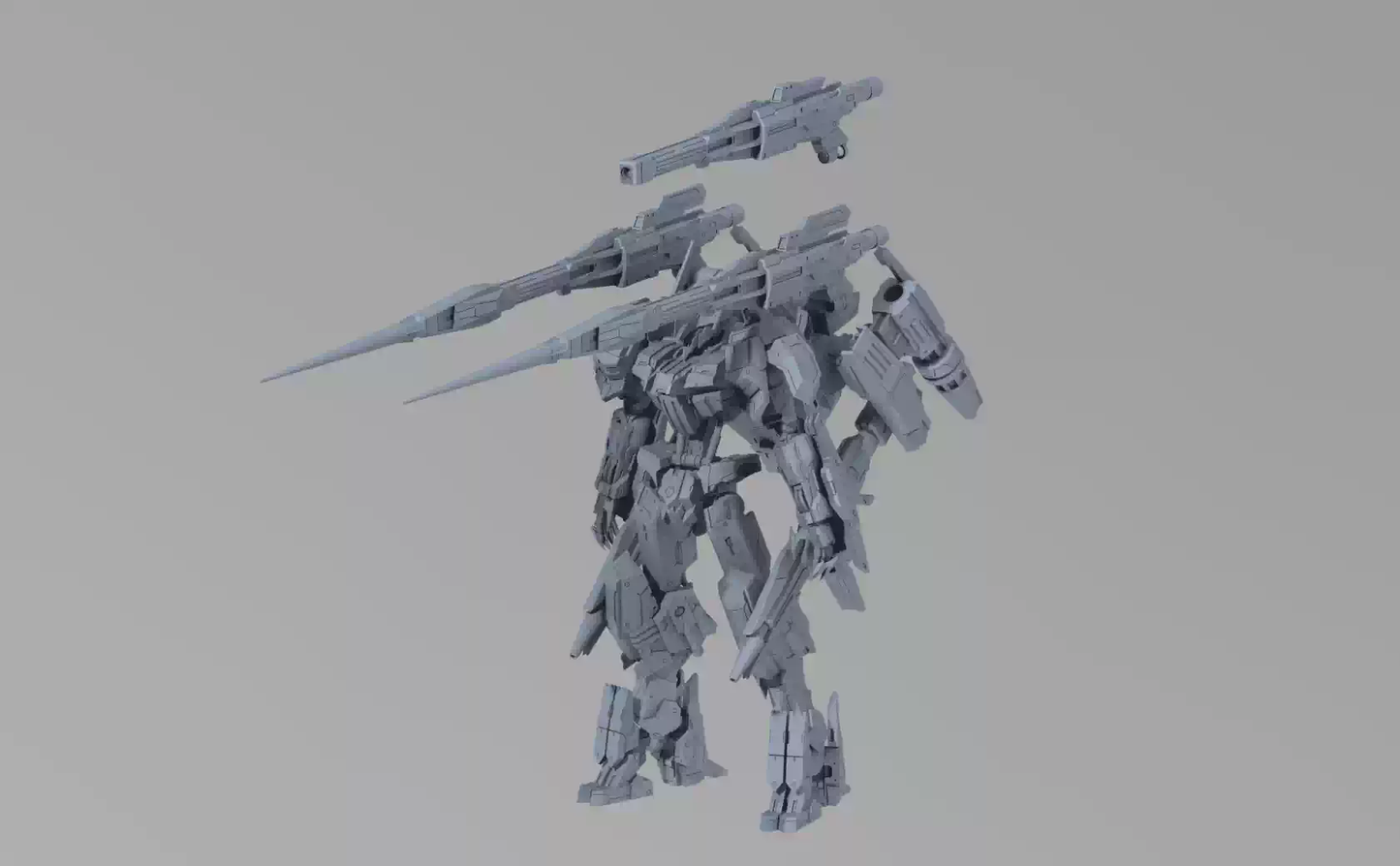 [Resin Kit] PRE-ORDER MAX studio MG Gundam Flauros Resin Kit