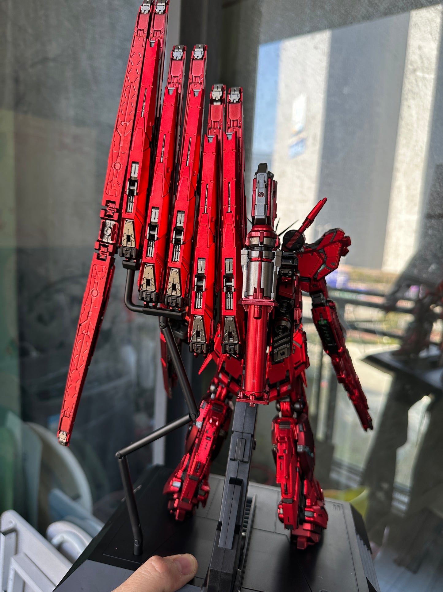 [Color customization]Farmer Creation 1/100 GK Style Nu (Electroplated original/red color scheme) Model Kit