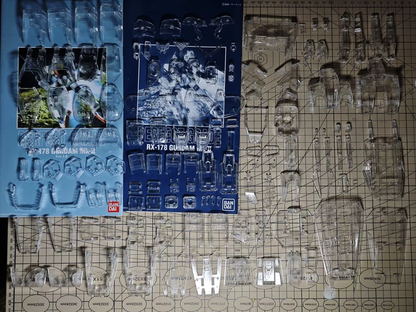 [Clear parts] 1/60 PG MK-II（External armor clear parts)