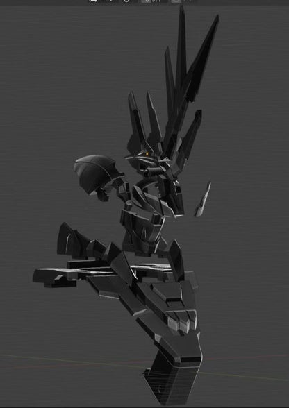 [3D printed parts] MGEX 1/100 Unicorn Banshee/Phenex parts -airlift