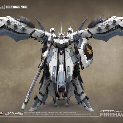 Mechanicore ZMX42 Firehawk (Arctic Combat Mode) 1/100 Scale Model Kit