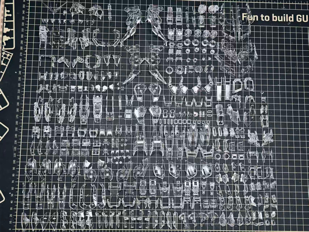 [Clear parts] Dragon Tiger Model Fukuoka Nu RX-93 FFV 1/100 GK Style Nu External armor clear parts