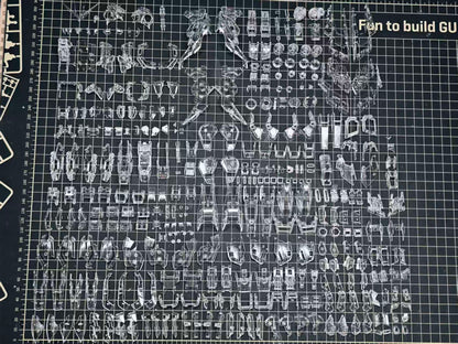 [Clear parts] Dragon Tiger Model Fukuoka Nu RX-93 FFV 1/100 GK Style Nu External armor clear parts