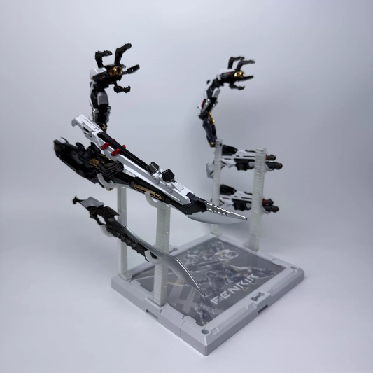 [3D printed pieces] 3D printed pieces for Infinity Nova RMD Fenrir head extension parts and weapon stand parts