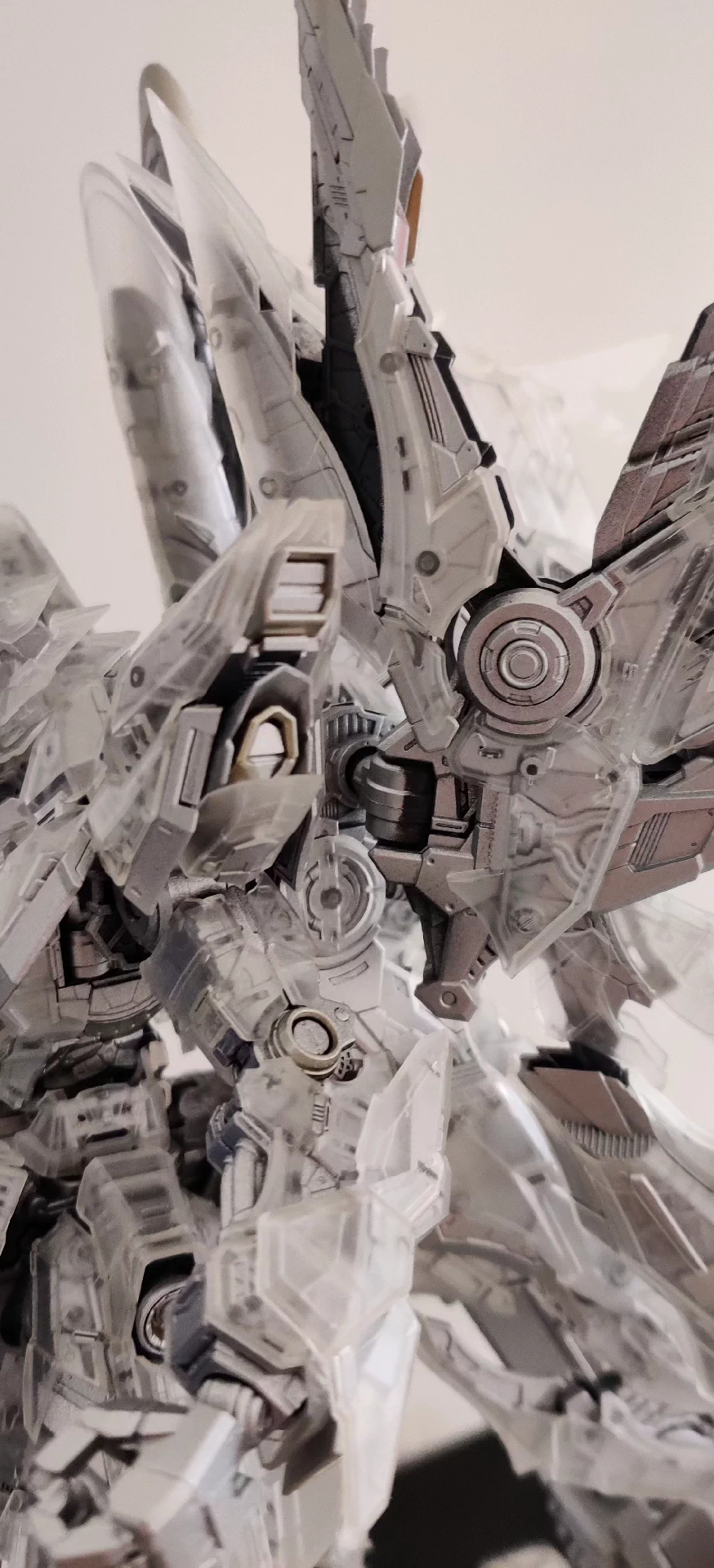 [Clear parts]Einta Industries Sky Defender 1/72 Model Kit（External armor clear parts）