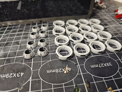 [Painted Resin Parts] Painted NewC parts for Axis Model Works (Solomon) 1/100 scale Osiris Aerial Dominator