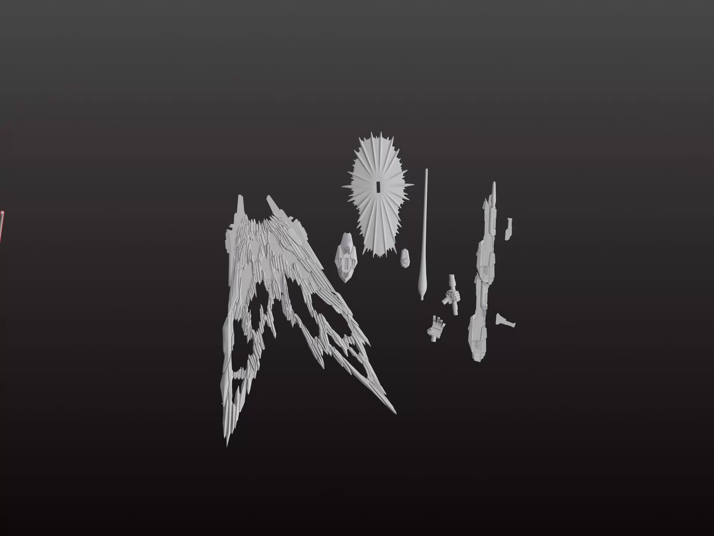 [Artifact] Strike Freedom MGEX type 6/9cm-airlift