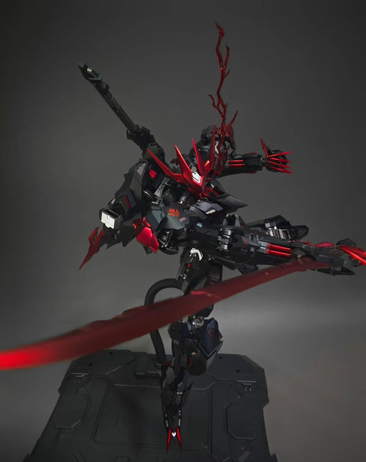 [Color customization] WOLF TECH 1/100 MG detail up Barbatos Lupus Rex king (Dark 2 color scheme)  model kit