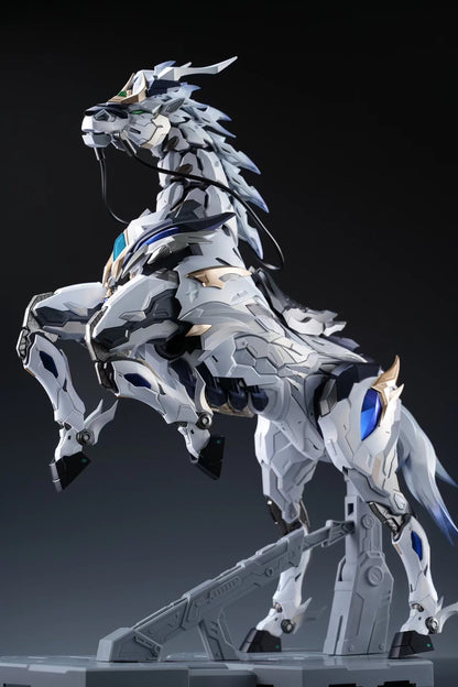 [Color customization] Motor Nuclear Zhao Yun & White Dragon Horse (white color scheme) Model Kit