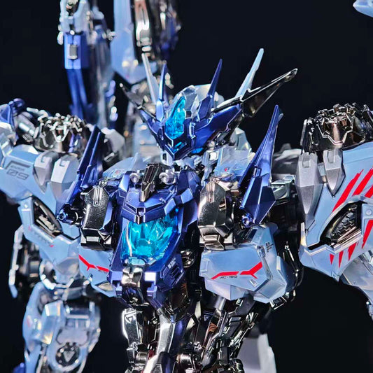 [Custom Electroplating] Infinity Nova RMD Fenrir 1/72 Scale (Ice Blue Electroplating Color Scheme) Model Kit