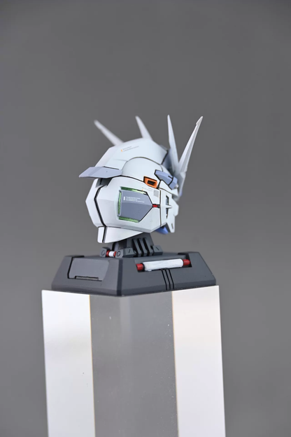 [Resin pieces]Fortune Meow's head Painted Resin pieces for Farmer Creation/V-tiger nu/MG 1/100 GK Style Nu head