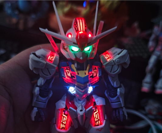 [Lighting kit materials] Lighting kit materials and clear parts for MGSD Gundam Aerial Model Kit