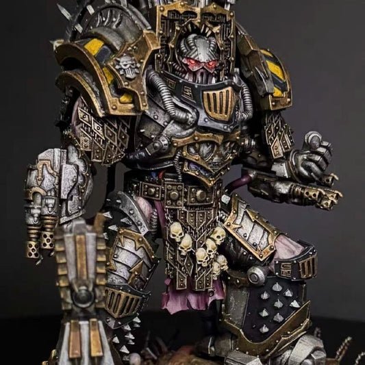 [Warhammer] Warhammer 40K Perturabo Primarch of the Iron Warriors 120mm Unpainted Model Kit