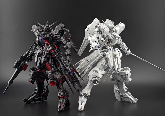 [Custom Electroplating] MG 1/100 ASW-G-XX Gundam Vidar (Titanium/Twilight Electroplated color scheme) Model Kit