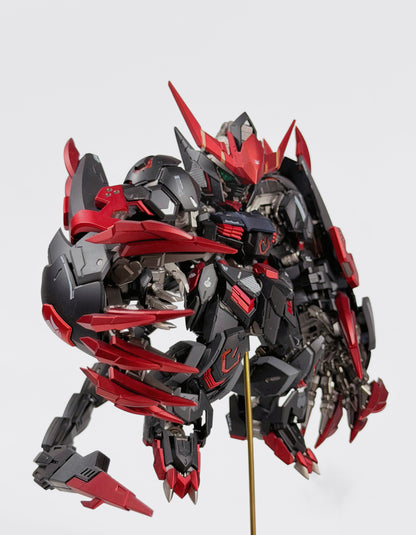 [Custom Painting] Bandai MGSD Barbatos (Black Red Carbon Fiber Color Scheme) Model Kit