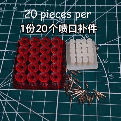 [Lighting kit materials] Clear Thruster Nozzles