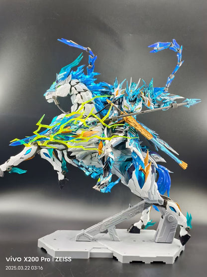 [Color customization] Motor Nuclear Zhao Yun & White Dragon Horse(Electroplated color scheme) Model Kit