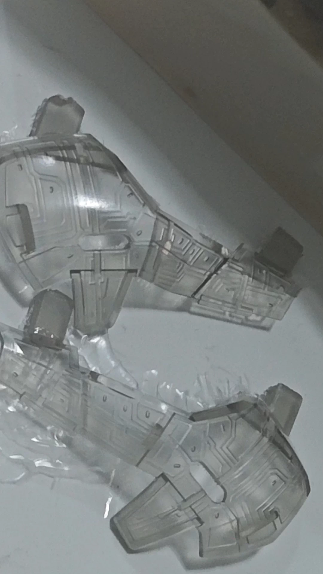 [Clear pieces] MGEX 1/100 Strike Freedom Gundam (External armor clear parts)