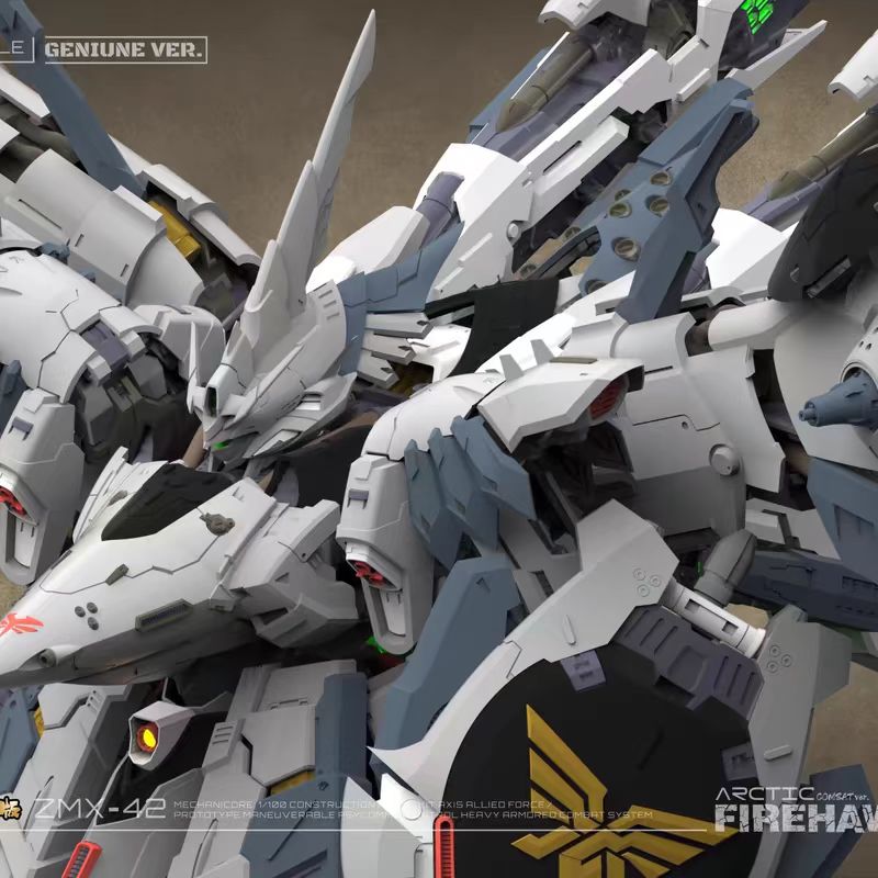 Mechanicore ZMX42 Firehawk (Arctic Combat Mode) 1/100 Scale Model Kit