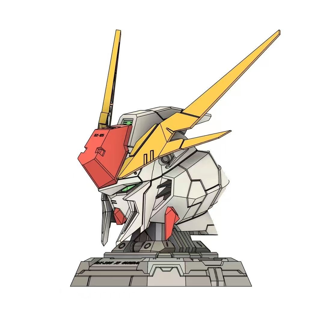 [Gundam Bust Resin pieces] RX-105 Ξ Gundam Head Bust -airlift