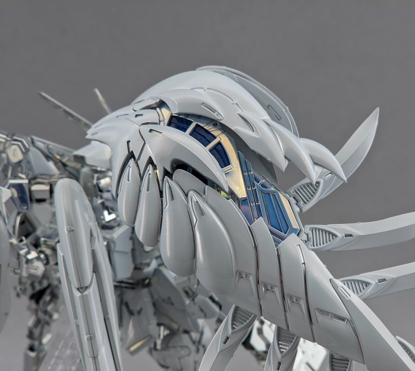 [Custom Electroplating] MGSD Wing Zero 3rd (Titanium white and Twilight Electroplated Color Scheme) Model Kit