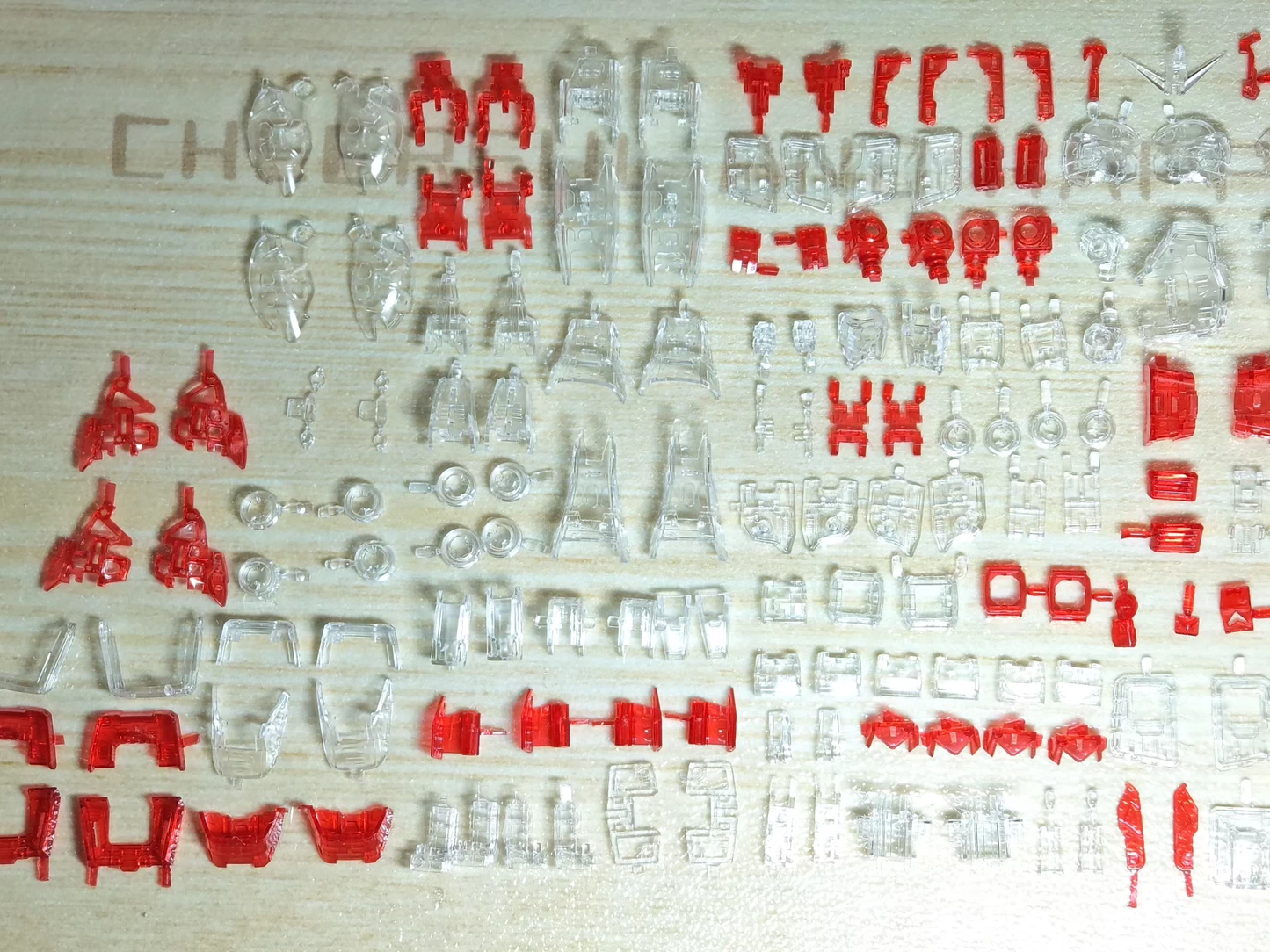 [Clear parts] Bandai/changlong/panda/fatcat RG/MG 1/144 RX-78-2 Gundam (Ver. 2.0) Armor