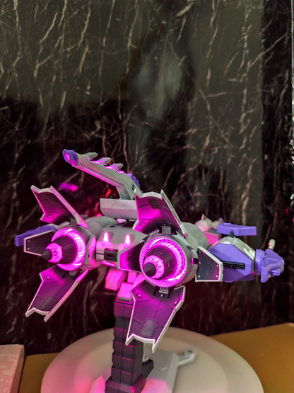 [Light/Color customization]Mo Yu Driving Force 1/144 Liu Xinghao Flight Backpack Accessory Kit Model Kit Light-up Assembled Version