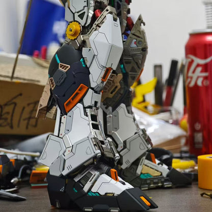 [Color customization] PG Unleashed 1/60 Nu Gundam+resin enhanced conversion parts (Original/ FF-V Fukuoka/Kenichi Kuryu color scheme) model kit