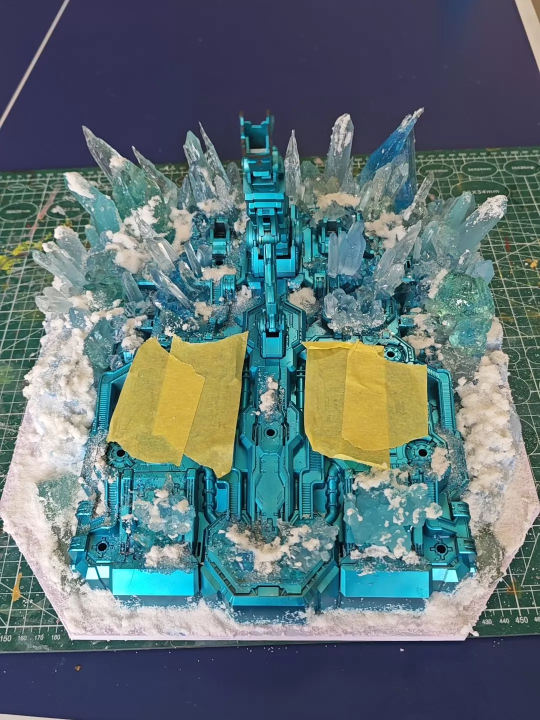 [Color customization] Einta Industries 1/72 Sky Defender (Glacier Blue Color Scheme) Model Kit