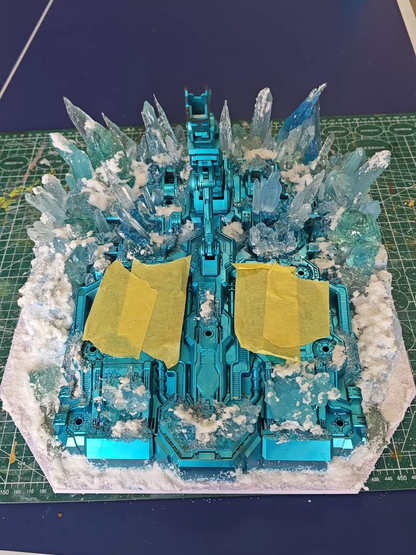 [Color customization] Einta Industries 1/72 Sky Defender (Glacier Blue Color Scheme) Model Kit