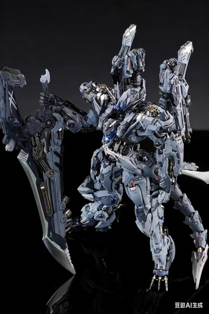 [Color customization] Infinity Nova RMD Fenrir 1/72 Scale (Gray color scheme) Model Kit