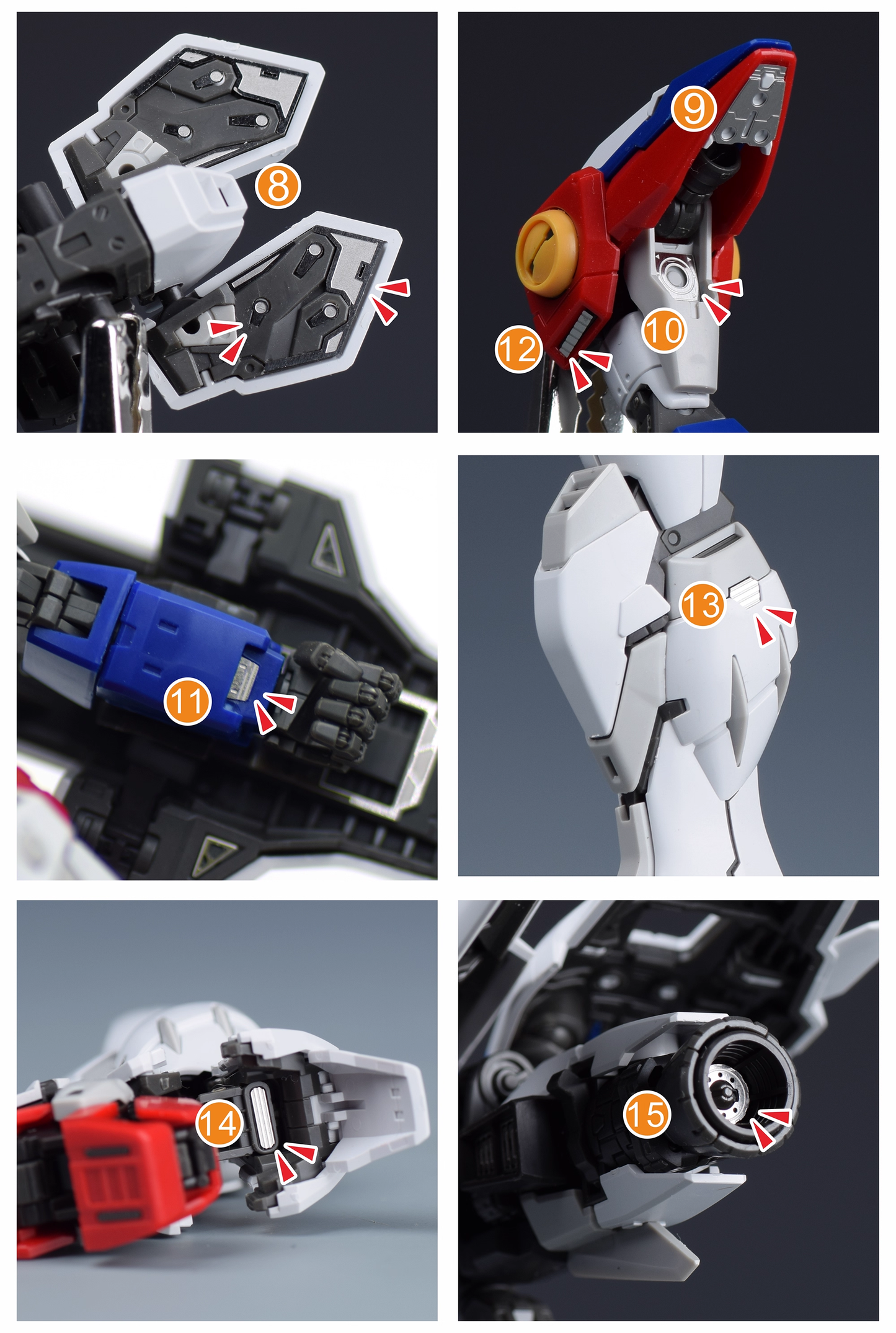 [Pre-cut Masking] NewC Pro Pre-cutting Masking for RG Wing Assembled Model Spray Covering Tape DIY Accessories