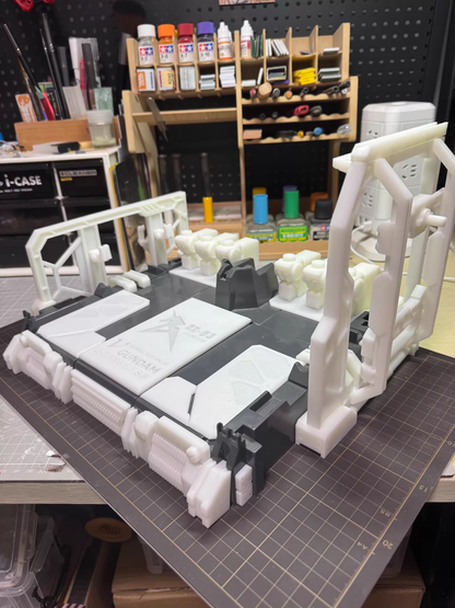 [3D printed parts] PG Unicorn / PGU Nu Gundam Stand Upgrade Parts, 1/60 scale