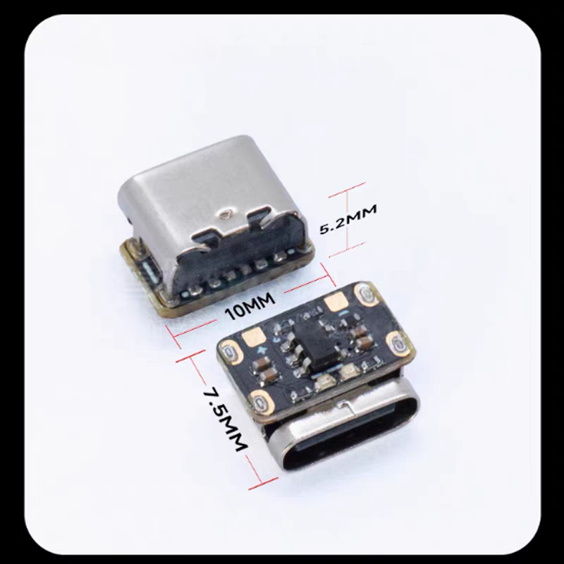 [Lighting kit materials] Ultra-small 3.7V lithium battery charging protection board for model lighting.Only 5mm×6.5mm in size Ultra-Small 1A 3.7V-4.2V Li-ion Battery Charger Module | Type-C Port | Built-in Protection Board