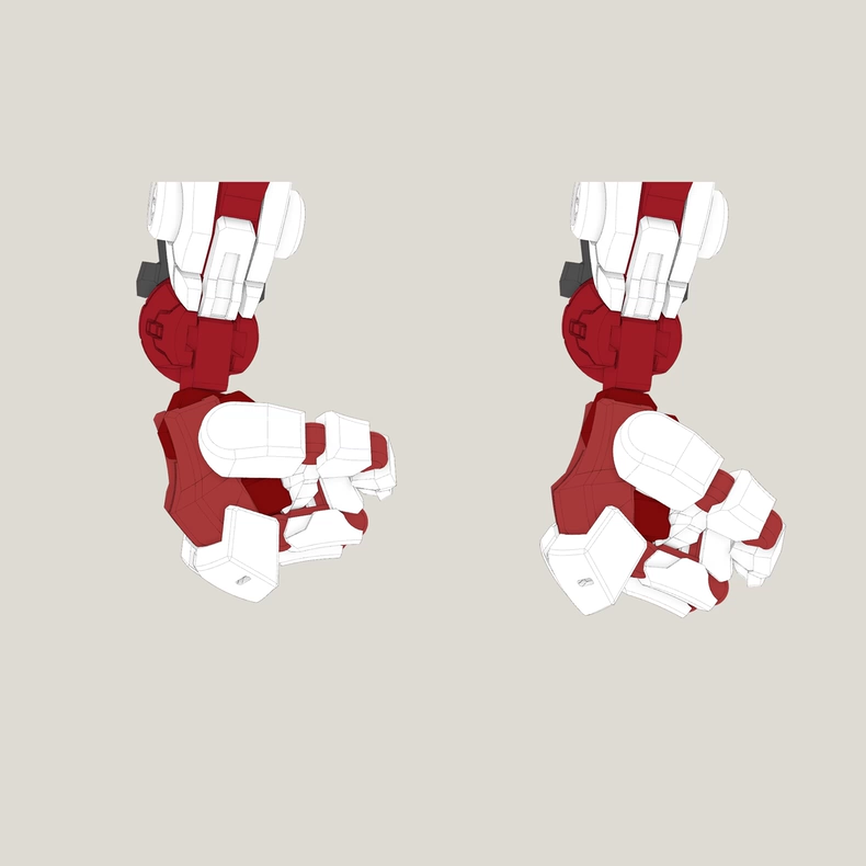[Artifact] Gundam Astray Red Frame Powered Arm accessory pack MB style-airlift