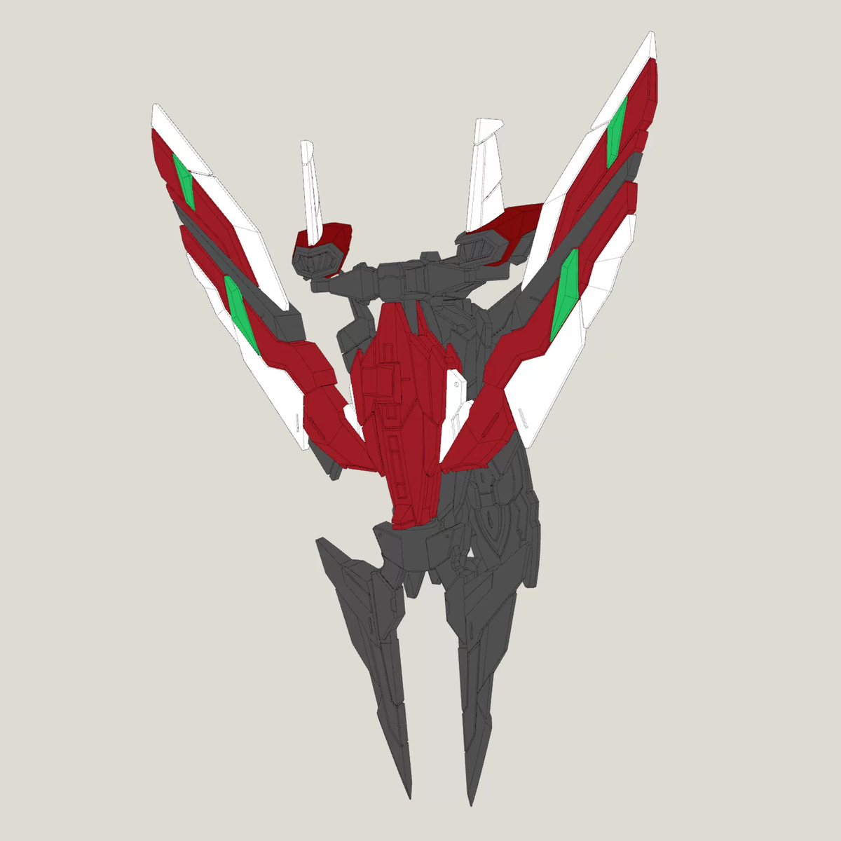 [Artifact] Gundam Astray Red Frame Gerbera Straight MB style-airlift