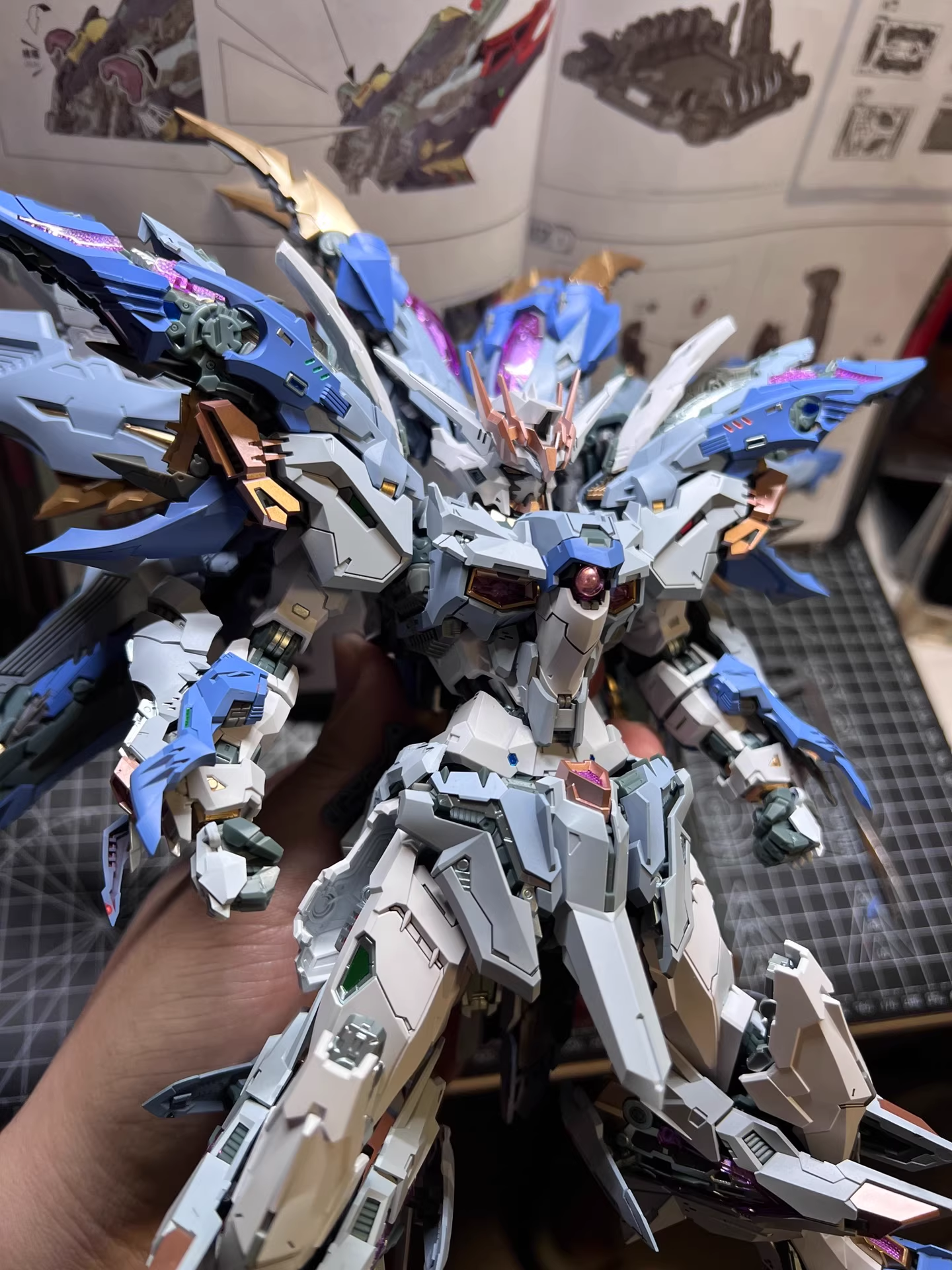 [Color customization] Infinite Dimension RT-002 Nemesis (Blue color scheme) Model Kit