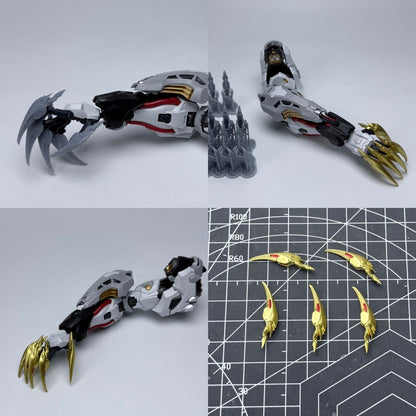 [3D printed pieces] 3D printed pieces for Infinity Nova RMD Fenrir Tail Extension Parts and Wolf Claw Hands