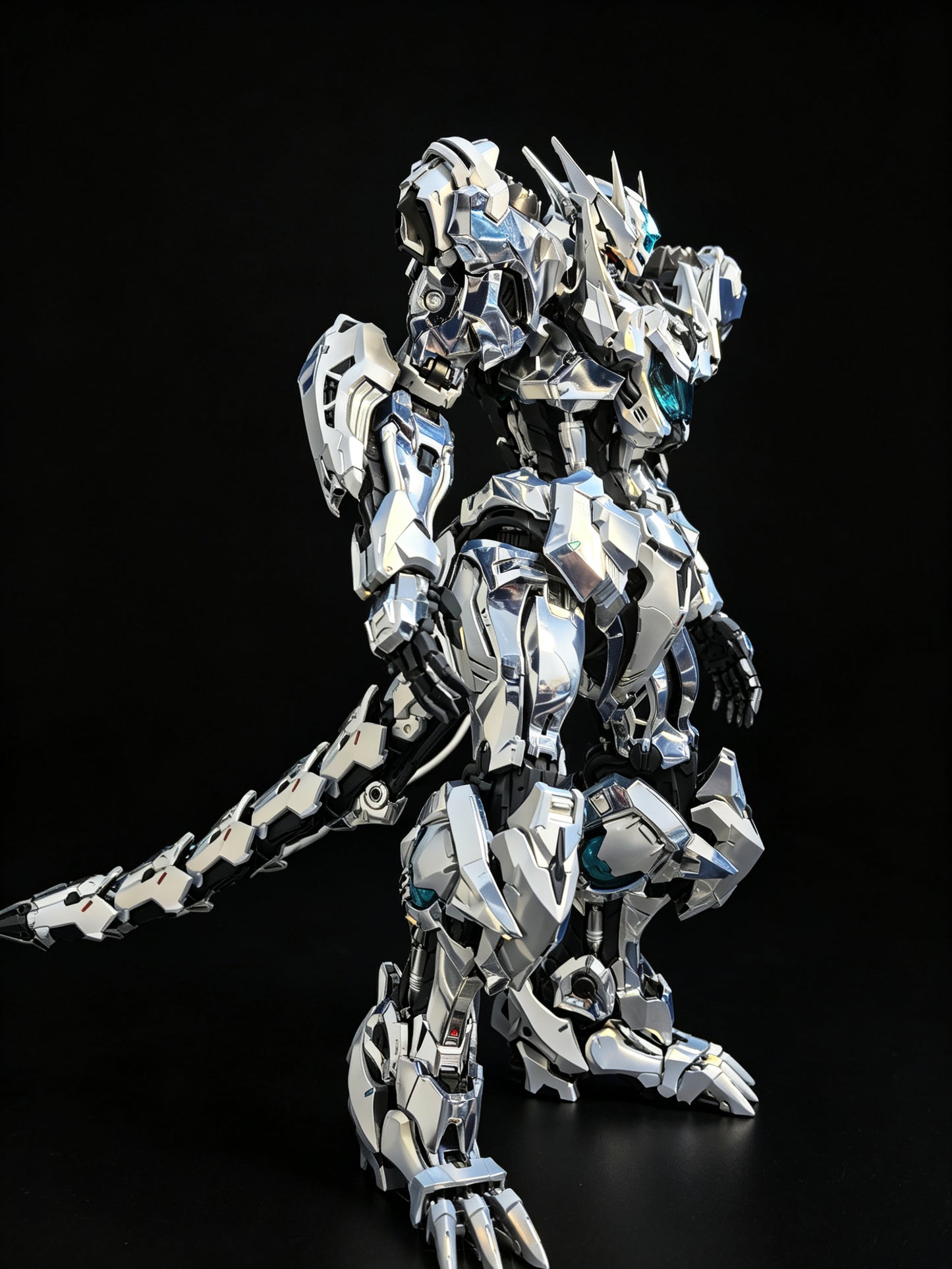 [Custom Electroplating] Infinity Nova RMD Fenrir 1/72 Scale (Twilight electroplated armor color scheme) Model Kit